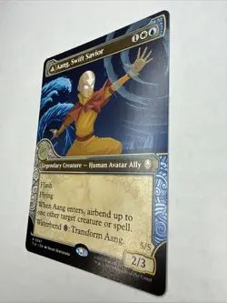 Aang, Swift Savior (Showcase) Avatar: The Last Airbender Regular NM - Image 3