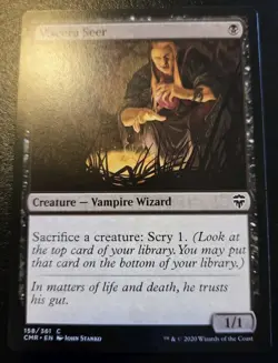 Viscera Seer 158/361 Common Commander Legends Magic: The Gathering - Image 1