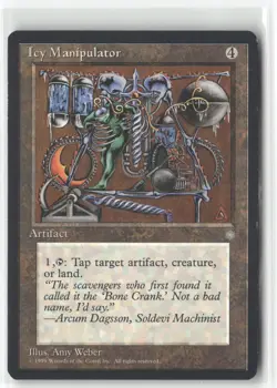 Icy Manipulator Uncommon Ice Age Magic: The Gathering Lightly Played - Image 1
