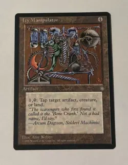 MTG Icy Manipulator - Ice Age NM - Image 1