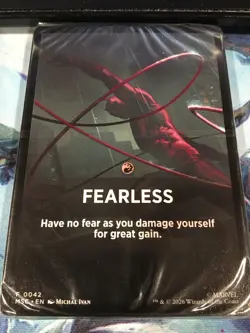 Fearless - MTG: Marvel Super Heroes Jumpstart Sealed Pack - Image 1