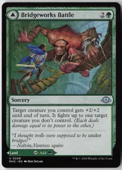 Bridgeworks Battle // Tanglespan Bridgeworks (249) - Modern Horizons 3 (MH3) NM - Image 1