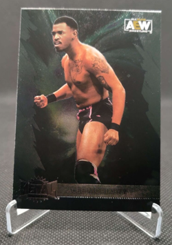 2022 Upper Deck SkyBox Metal Universe AEW #79 Lee Moriarty wrestling card - Image 1