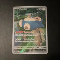 Snorlax 051/165 Scarlet & Violet 151 Holo Illustration Rare 150 HP English - Image 1