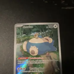 Snorlax 051/165 Scarlet & Violet 151 Holo Illustration Rare 150 HP English - Image 2