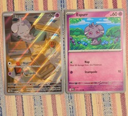 Espurr 095/088 Holo Foil & 033/088 Lot Of 2 Pokemon TCG - Image 1