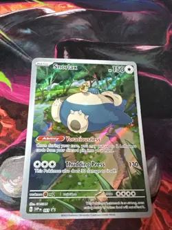 Pokemon Snorlax 51 Promo 151 - NM - Image 1