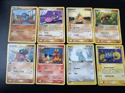 Pokemon TCG Nintendo EX Delta Species 8-Card Non-Holo Lot Riolu Medicham - Image 1