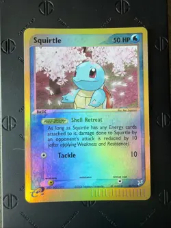 Pokemon TCG Squirtle EX Team Magma vs Team Aqua 46 Reverse Holo Common NM - Image 1
