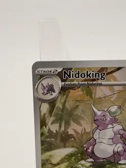 Pokemon Nidoking #174/165 SV: Scarlet & Violet 151 Set Chase Card, Good - Image 2