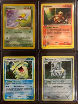 Pokemon Lot 16 Cards (5 Holo) Butterfree Latios Garchomp Pikachu Eevee Vintage - Image 4