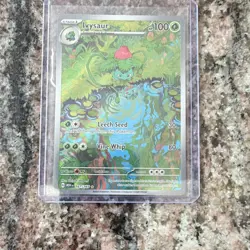 The Pokemon Company Ivysaur 167/165 SV 151 Illustration Rare Holo English - Image 1