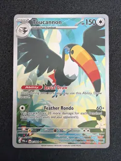 Toucannon 094/084 Illistration Rare- Pitch Black -Holo Pokemon TCG NM #LA2 - Image 1