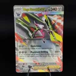 Mega Excadrill ex 065/084 DOUBLE RARE Pitch Black Pokemon Holo NM/M - Image 1