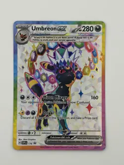 UMBREON ex #SVP176 POKEMON SCARLET & VIOLET BLACK STAR PROMO - Image 1