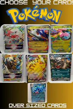 Pokemon Jumbo Oversized Card - Pick Your Card! Black Star Promo Holo NM - Image 1
