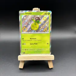 Pokemon TCG Smoliv 102/091 | Paldean Fates | NM | Shiny Rare - Image 1