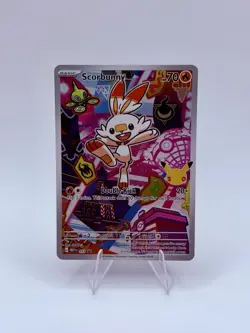 Pokemon TCG Scorbunny 053 SV Scarlet & Violet Promo 53 Holo First Partners NM - Image 1