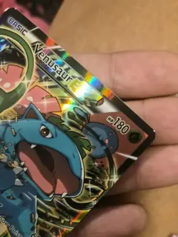 Pokemon TCG Venusaur EX Black Star Promo Full Art Holo Card XY123 - Image 3