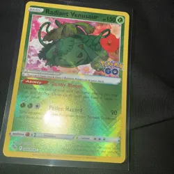 Radiant Venusaur 004/078 Pokemon GO Holo - Image 1