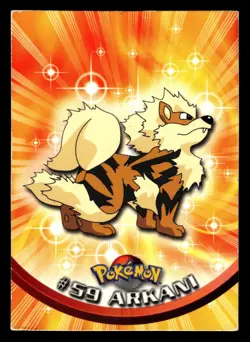GERMAN Arcanine #59 Topps Trading Cards Series 1 Pokemon - Image 1