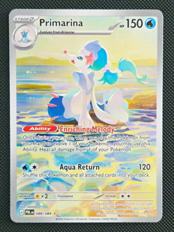Pokemon TCG - Primarina 088/084 - Illustration Rare - Pitch Black - NEAR MINT - Image 1