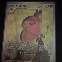 The Pokemon Company Pokemon TCG Vivillon 193/191 Surging Sparks Full Art Holo - Image 2