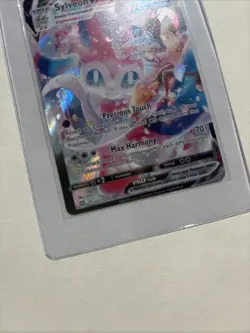 Pokemon TCG Sylveon VMAX Full Art Ultra Rare Holo Tg15/Tg30 NM - Image 3