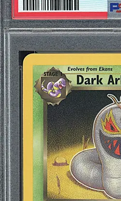DARK ARBOK 2000 Pokemon Team Rocket 1st Edition Non Holo #19 - PSA 7 - Image 3