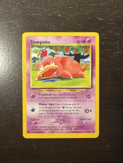 Neo Genesis Slowpoke 73/111 Common Pokemon Unlimited MP - Image 1