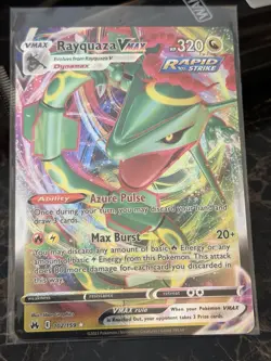 Pokemon Rayquaza VMAX 102/159 SWSH: Crown Zenith Ultra Rare Holo 320 HP 💎MINT - Image 1