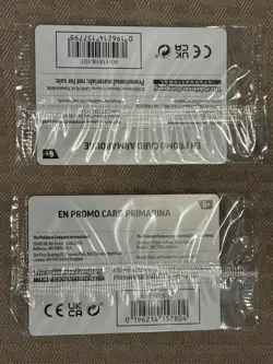 Pokemon Pitch Black, 30th Anniversary Promos SEALED-Set of 2-Primarina Armarouge - Image 2