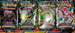 Pokemon TCG Twilight Masquerade All 4 Artworks Booster Packs *Sealed* - Image 1