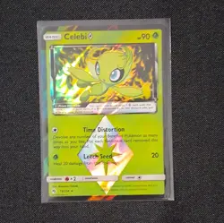 Pokemon TCG Lost Thunder Celebi Prism Star 19/214 Prism Rare Holo 90HP Eng - Image 3