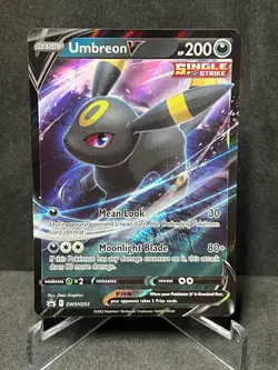 Umbreon V SWSH203 Holo Promo Sword & Shield Promo Pokemon Near Mint - Image 1