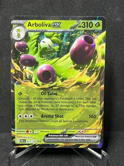 Arboliva ex 023/182 Double Rare Destined Rivals Pokemon Holo Near Mint - Image 1