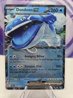 Pokemon Dondozo ex 066/182 Destined Rivals Double Rare Holo NM - Image 1