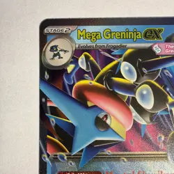 Mega Greninja ex 081 Holo Promo ME: Mega Evolution Promo Pokemon Near Mint - Image 2