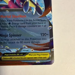 Mega Greninja ex 081 Holo Promo ME: Mega Evolution Promo Pokemon Near Mint - Image 4