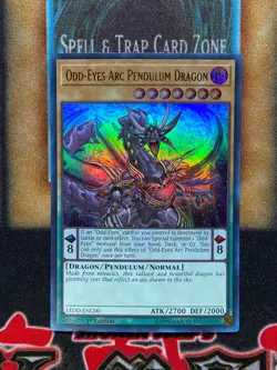 Yugioh Odd-Eyes Arc Pendulum Dragon LEDD-ENC00 Ultra Rare 1st Ed NM - Image 1