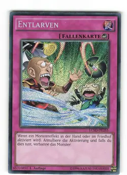 Yugioh ENTLARVEN , lc5d-de255 Secret Rare deutsch Excellent 1. Auflage - Image 1