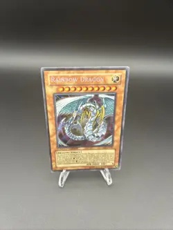 Foil Bleed Yugioh Rainbow Dragon CT04-EN005 Secret Rare - LP - Image 4