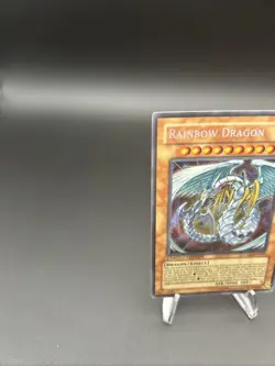 Foil Bleed Yugioh Rainbow Dragon CT04-EN005 Secret Rare - LP - Image 5
