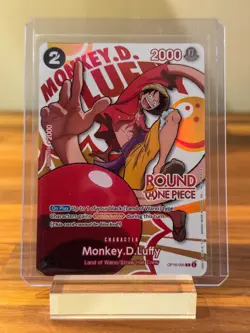 Monkey D. Luffy - One Piece x Round 1 Promo Card - OP16-095 - ENGLISH - NM/MT - Image 1