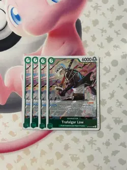 Trafalgar Law Playset - OP13-031 x4 - Carrying On His Will - One Piece TCG - Image 1
