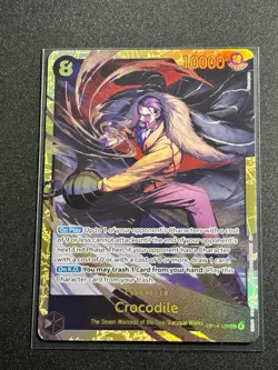 One Piece TCG Lot - Megalo EB04 Alt Art, Crocodile SEC SP, Arlong, Aramaki - Image 3