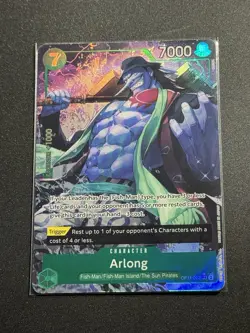 One Piece TCG Lot - Megalo EB04 Alt Art, Crocodile SEC SP, Arlong, Aramaki - Image 5