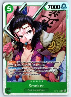 Smoker (030) OP10-030 One Piece Royal Blood Super Rare Near Mint - Image 1