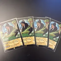 The Queen Devious Disguise 90/204 x4 Legendary Wilds Unknown Disney Lorcana - Image 1