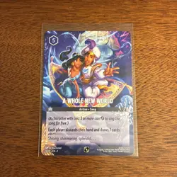 Disney Lorcana A Whole New World Promo Card 10/C1 Near Mint - Image 4